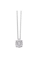 Collana Bibigi Donna Marlene in Oro bianco Diamante 0.15 Ct CLA7374B - CLA7374B